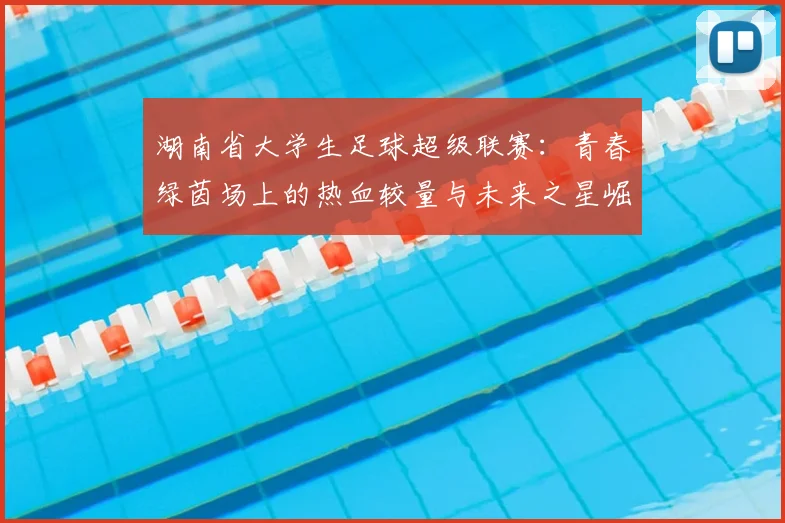 湖南省大学生足球超级联赛:青春绿茵场上的热血较量与未来之星崛起