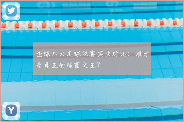 全球几大足球联赛实力对比:谁才是真正的绿茵之王?